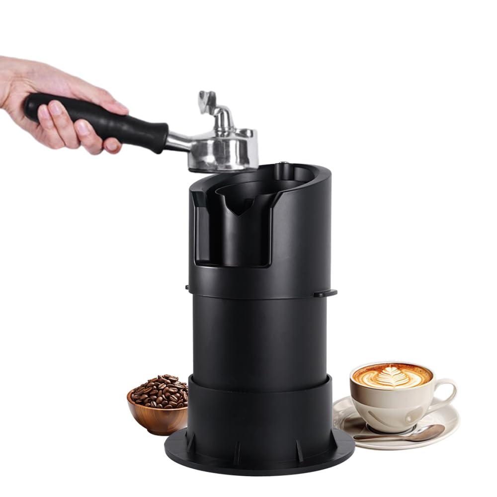 Pulitore elettrico per caffè da 58 mm, pulitore per caffè espresso con 3 cipria