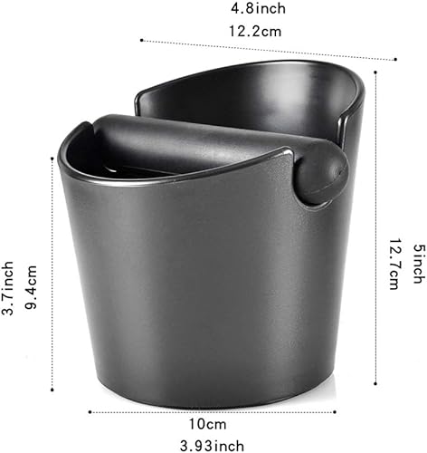 Miniatura 5 de CAFEMASY Caja de café expreso – Pequeña caja de basura de ABS para café con barra desmontable