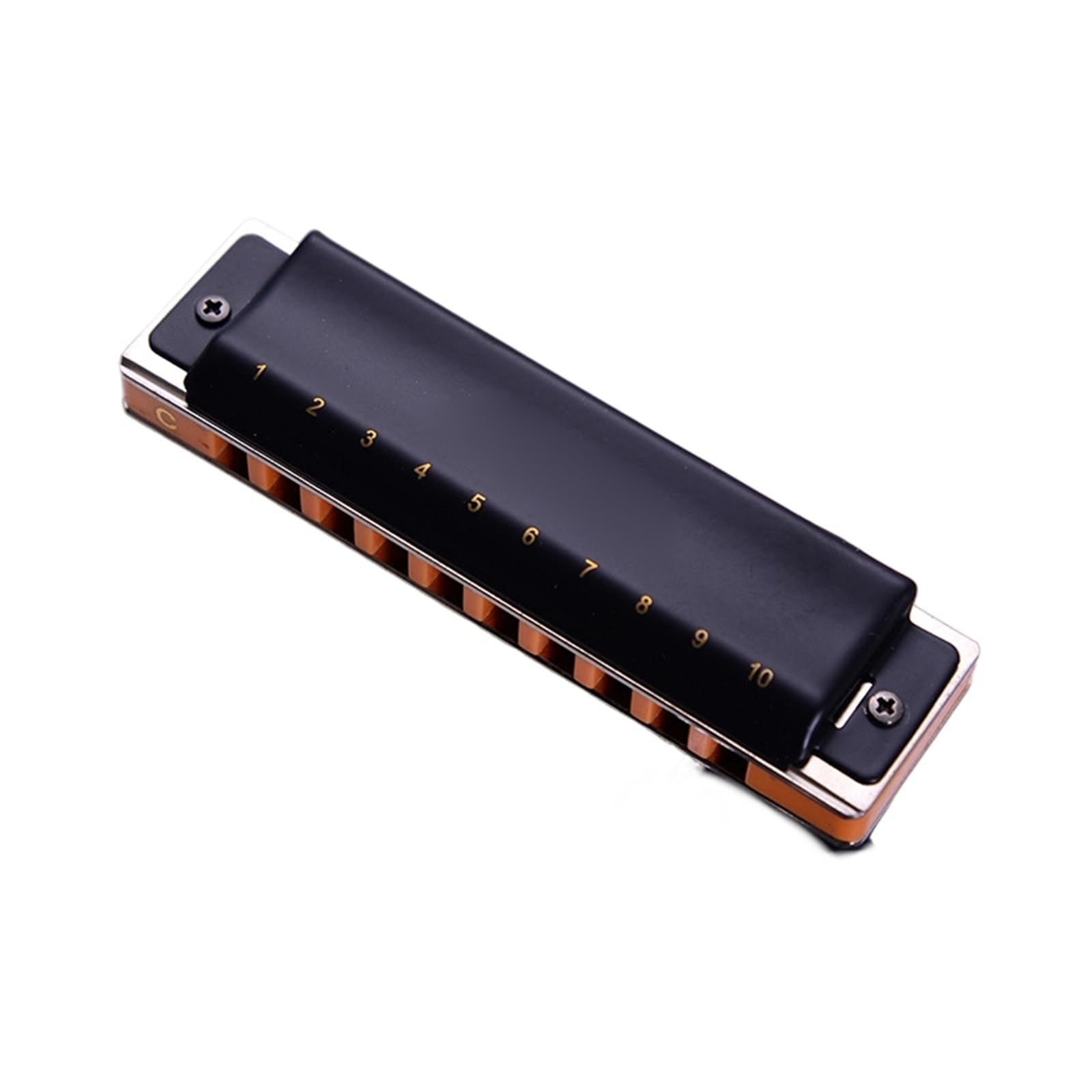 Harmonijka Dla Dorosłych 10 Otworowa Harmonijka W Tonacji C Dur Instrument Do Ćwiczeń Dla Dorosłych.(Bk)