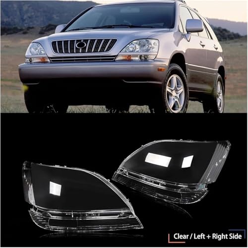 Couverture de phare pour Lexus RX300 1998-2002 couvercle de lentille - 5