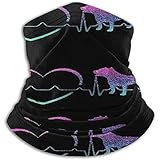 USO MÚLTIPLE: además de una polaina para el cuello, puede usar este artículo como calentador de oídos, gorro, gorra pirata, pasamontañas, máscara de esquí, máscara de motocicleta, máscara de nieve, máscara de ciclismo y más.