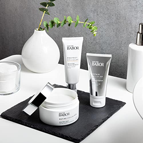 DOCTOR BABOR Sonnencreme LSF 50 für das Gesicht, Schnell einziehender & nicht klebender Sonnenschutz-Balsam mit Panthenol, Protecting Balm, 1 x 50 ml