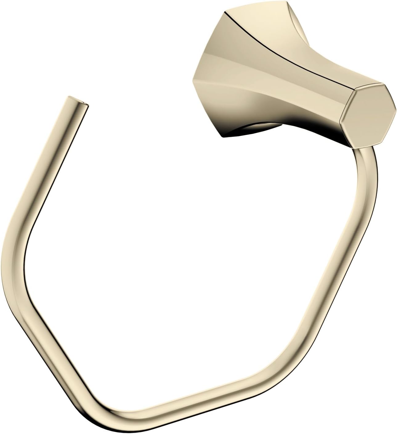 hansgrohe Locarno Transitional Towel Ring in Brushed Bronze, 04836140