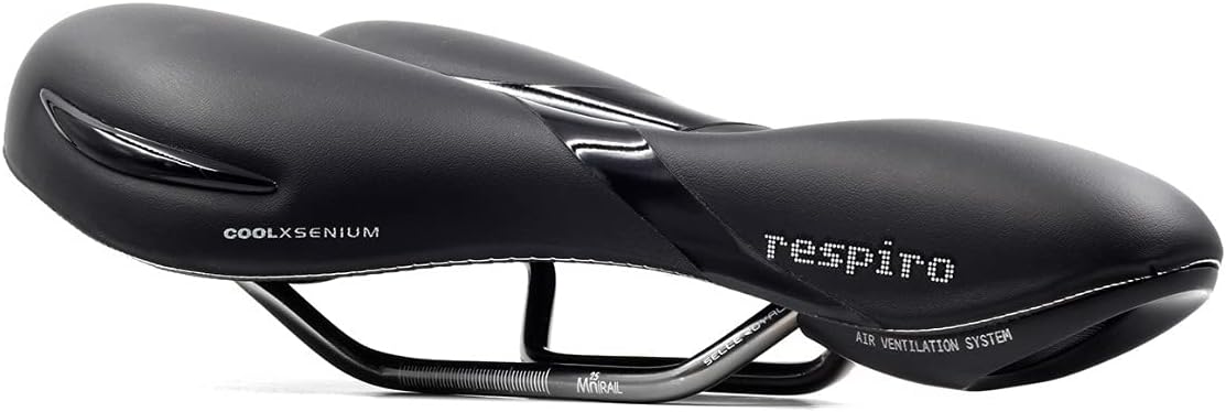 Selle Royal Respiro Athletic Comfort Unisex Saddle (Black)