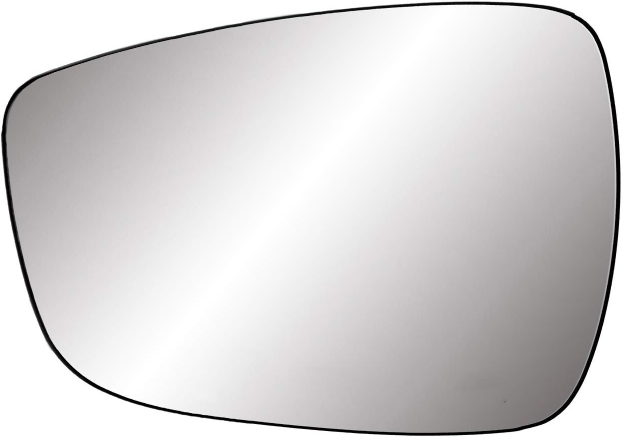 Driver Side Non-heated Mirror Glass w/backing plate for Elantra Sdn US/Korea built, LH