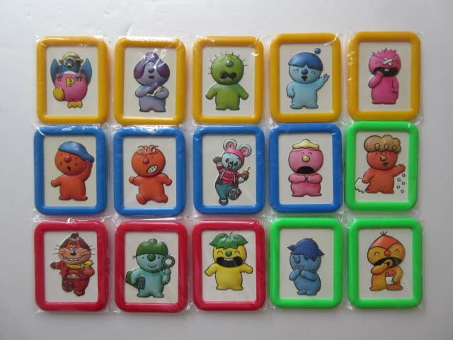 Amazon.co.jp: にこにこぷん こんなこいるかな 立体バッチ 15個