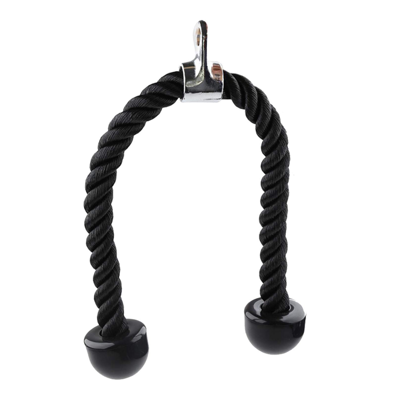 UJEAVETTE® Tricep Biceps Rope Pulley Cable Attachment Pull Down Handle Attachment-image-8