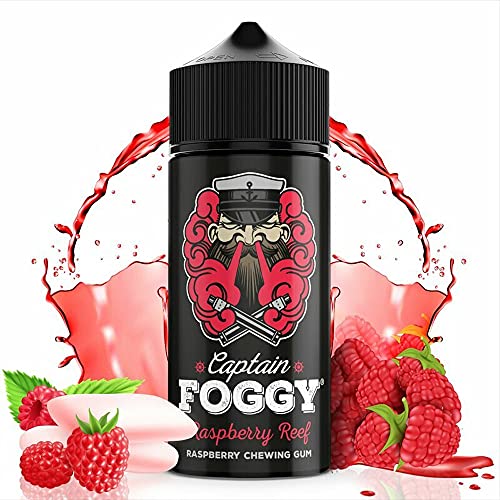 Captain Foggy Aroma Raspberry Reef, Longfill Shake and Vape zum Mischen mit Base Liquid für e-Zigarette, e-liquids made…