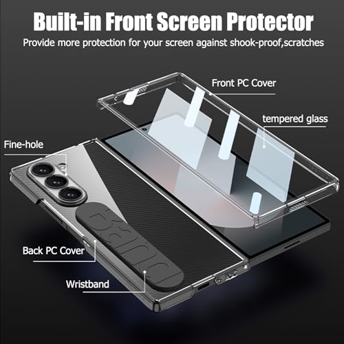 Housse Samsung Z Fold 6 transparente antichoc résolvant le risque de chute