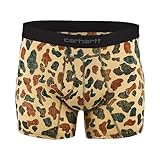 Carhartt Men's MBB124P 5 Inch Basic Boxer Brief 2-Pack - XXX-Large - 1972 Duck Camo