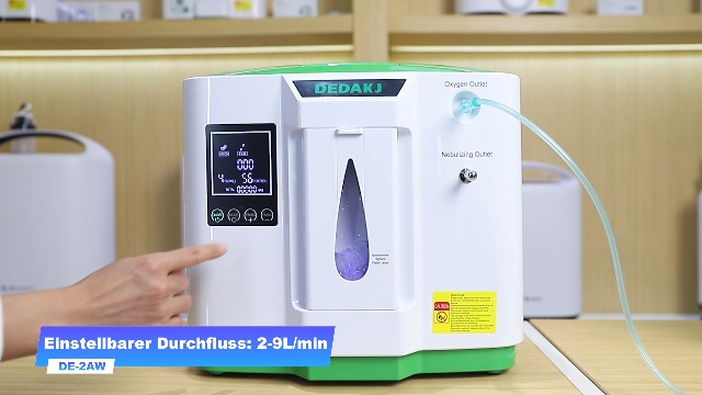 DEDAKJ Sauerstoffkonzentrator, Sauerstoffgerät für Zuhause