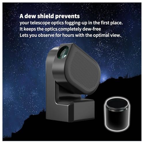 Dew Shield Compatible With ZWO SeeStar S50 Telescope light Hood, Lens Stray Light Protection And Lens Anti-condensation Shield Reduces The Risk Of Fogging With Dew. Compatible With Bahtinov Mask Focus by XJJ - Image 4