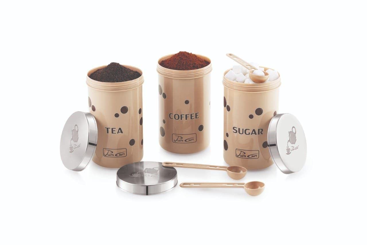 See full amazon price history chart for SHREESHANN Tea, Sugar & Coffee Containers Set with Spoon, 3 Pieces, 900 ml Each, Microwave & Dishwasher Safe, BPA Free SHREESHANN Tea, Sugar & Coffee Containers Set with Spoon, 3 Pieces, 900 ml Each, Microwave & Dishwasher Safe, BPA Free (B0DBCXXJRX) Amazon Price History, Amazon Price Tracker