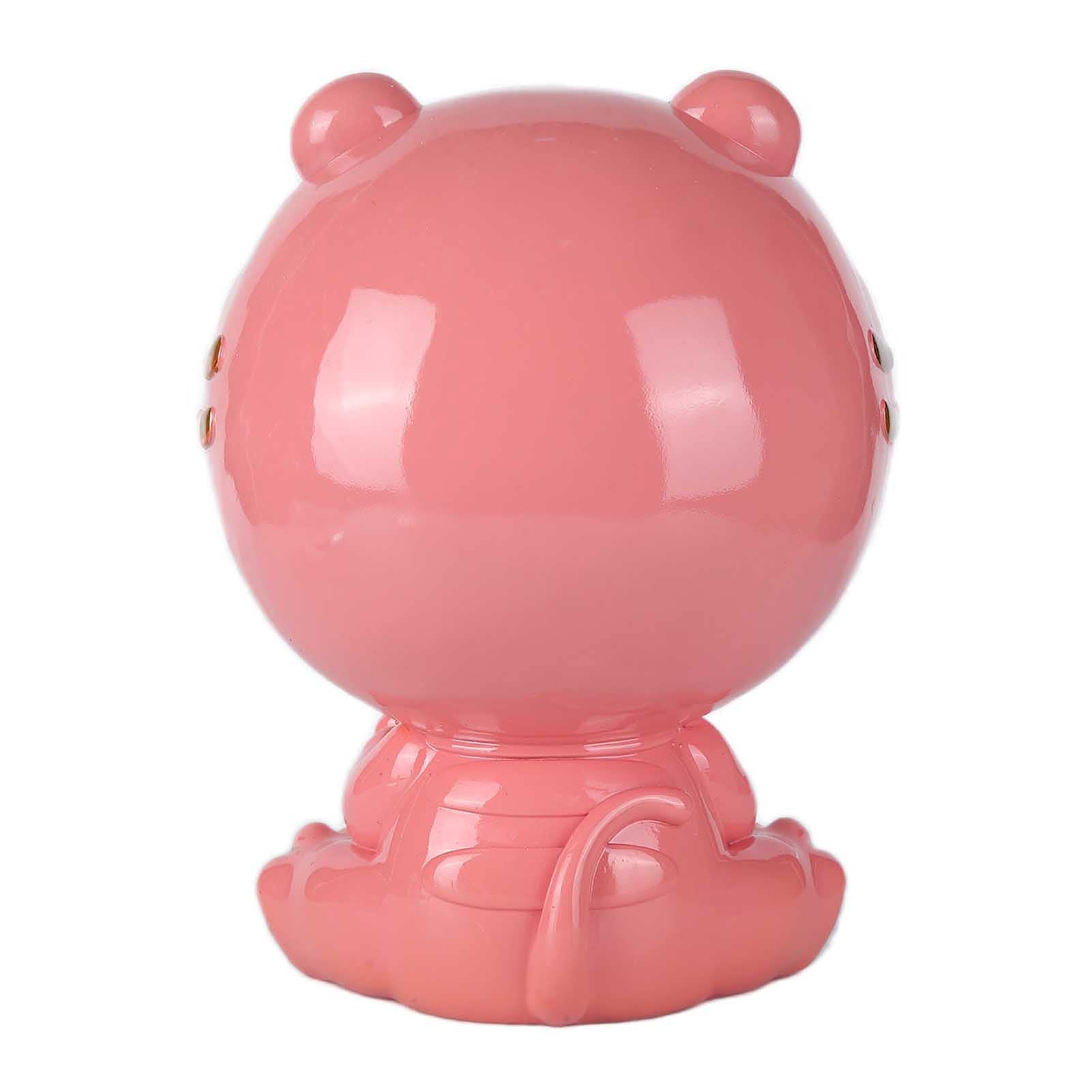 Scatola Porta Oggetti con Figura di Animale, Decorazione in (PINK) | Materiale atossico, Ideale per l\'ingresso di casa, Usi: chiavi, piccoli oggetti