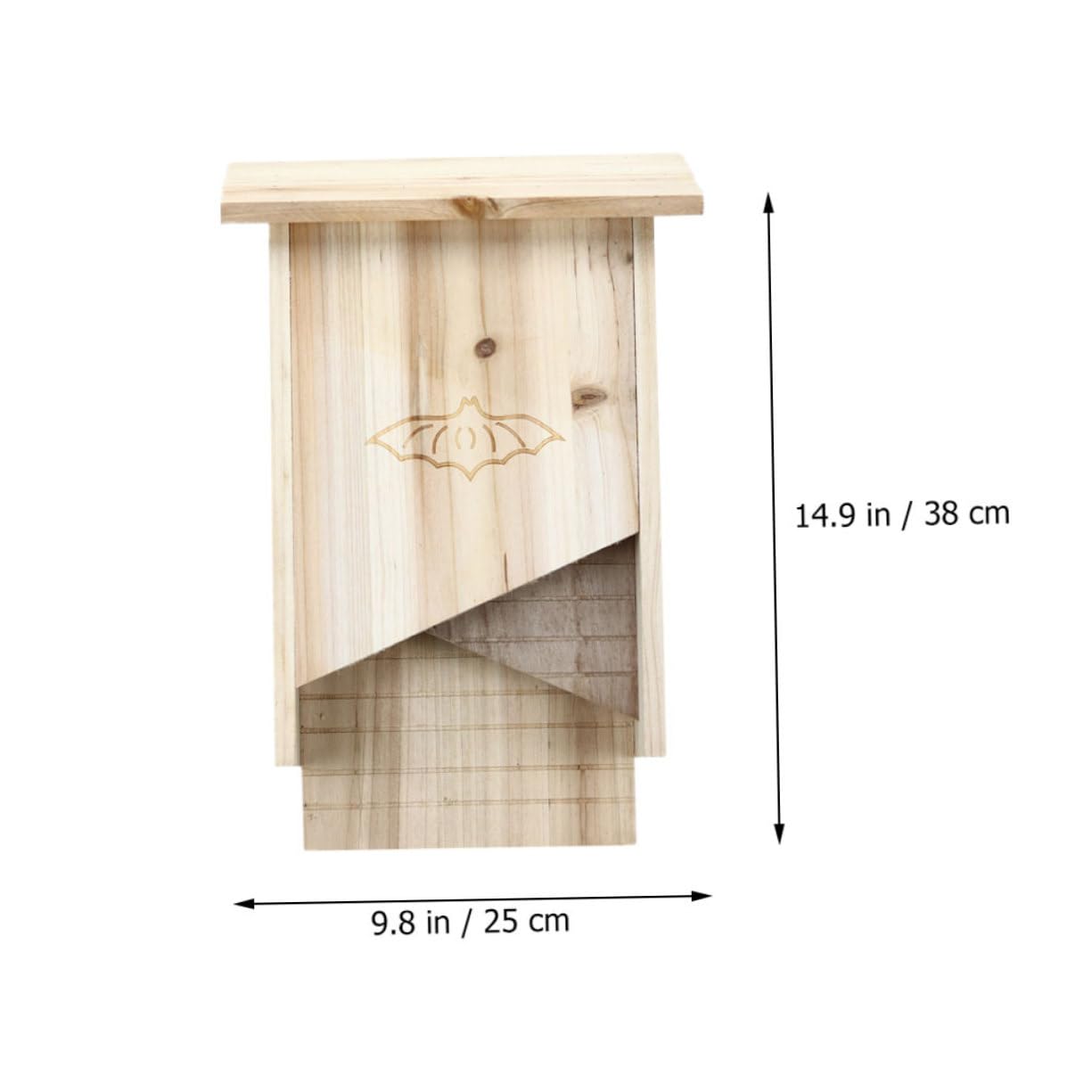 Fledermauskasten Aus Holz Für Draußen Fledermausunterstand Für Garten Handgefertigtes Fledermaushaus Haustierhaus Für Wetterfest Und Haltbar