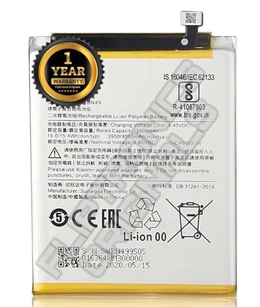 Image of BN49 Battery for Redmi 7A / M1903C3EH /M1903C3EI /MZB7995IN / M1903C3EG Battery with 1 Year Warranty** (DD79)