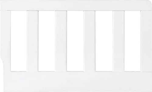 Miniatura 10 de Oxford Baby Logan - Kit de conversión de riel protector de cuna a cama infantil, gris paloma, certificado GreenGuard Gold