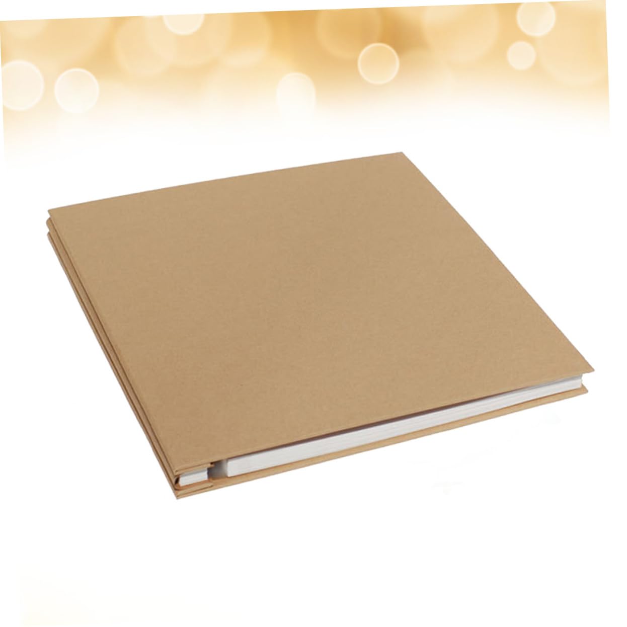Cabilock 20hojas Álbum De Fotos Autoadhesivo De Papel Kraft Para Scrapbooking De San Valentín Aniversarios y Viajes Diseño