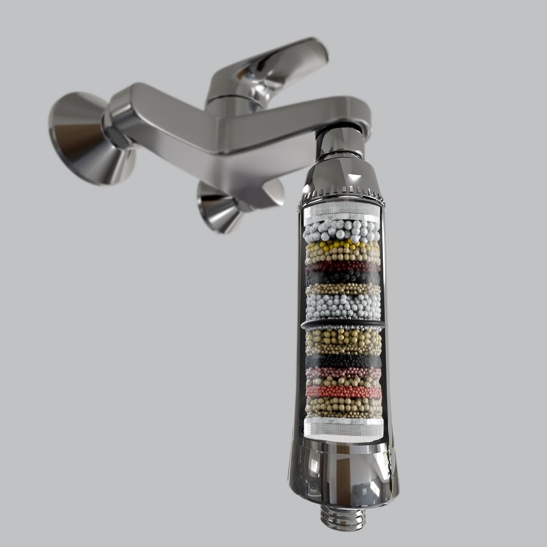 Lorazzo PURISTO 20-Stage Hard Water Softener for Tap & Shower | Water Filter for Tap | | Use for any Tap in Home or Shower Head for Bathroom | Water Softener for Home-image-44