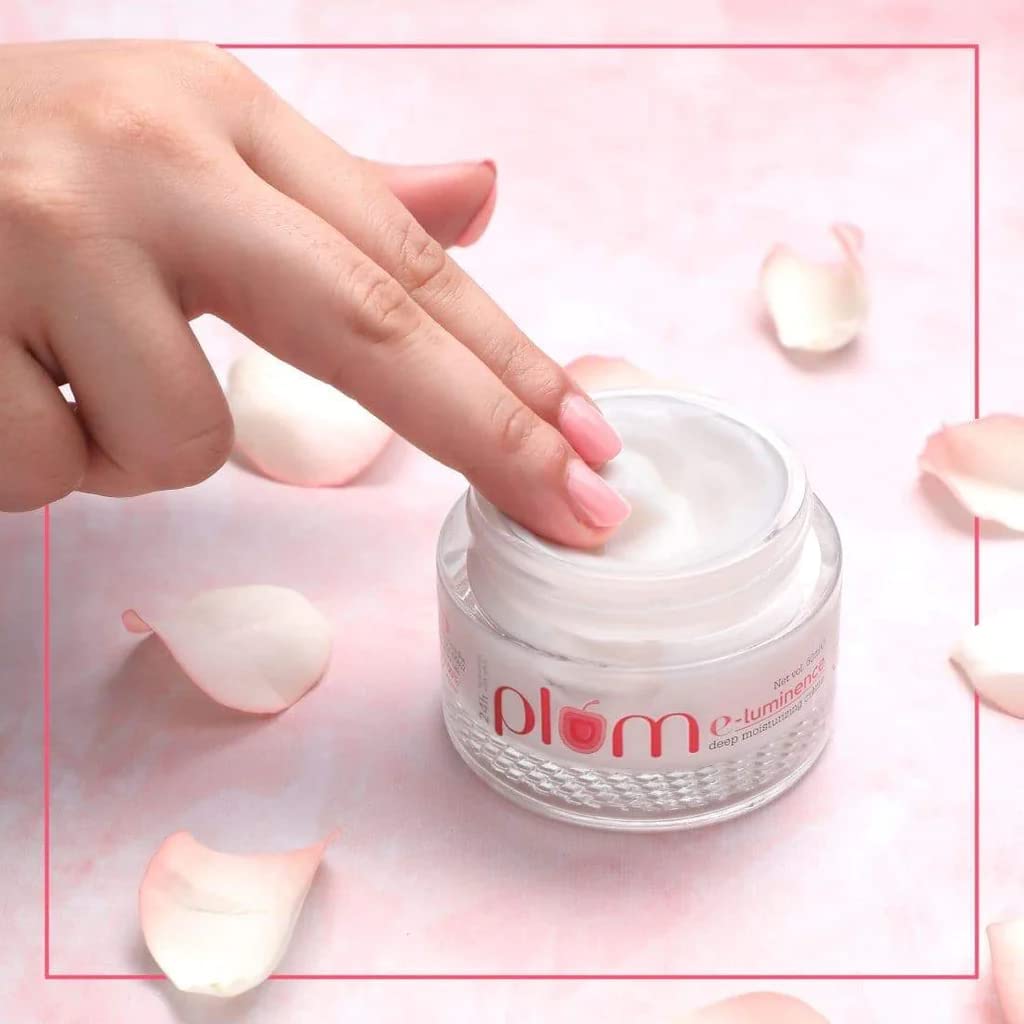 Plum Deep Moisturizing Creme, for Dry and Sensitive Skin, Intense Hydration and Nourishment, For Normal, E-Luminence, All-Season, Everyday Use (1.69 Fluid Ounce)