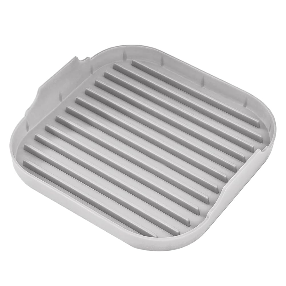 CTRLZS Silicone Microwave Bacon Tray Microwave Bacon Machine Food Grade Silicone Microwave Bacon Pan Gray