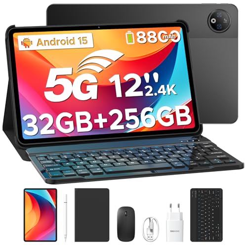 Doogee V Pad Vip 5g Tablet 12 Pulgadas Android 15, 5g Mediatek 7050, 32 8 24 Gb Ram 256gb Rom, 2.4k Ips 90hz, Dual Sim Tablet Con Teclado Y Lapiz, 8800mah 18w 13mp 8mp 4 Altavoces Wifi6 Face Id Doogee V Pad Vip 5g Tablet 12 Pulgadas Android 15, 5g Mediatek 7050, 32 8 24 Gb Ram 256gb Rom, 2.4k Ips 90hz, Dual Sim Tablet Con Teclado Y Lapiz, 8800mah 18w 13mp 8mp 4 Altavoces Wifi6 Face Id
