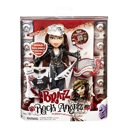 Bratz Rock Angelz 20 Yearz Special Edition Fashion Doll Roxxi,Multicolor,577935EUC
