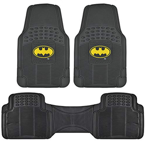 Batman Rubber Floor Mats 3-Piece Set