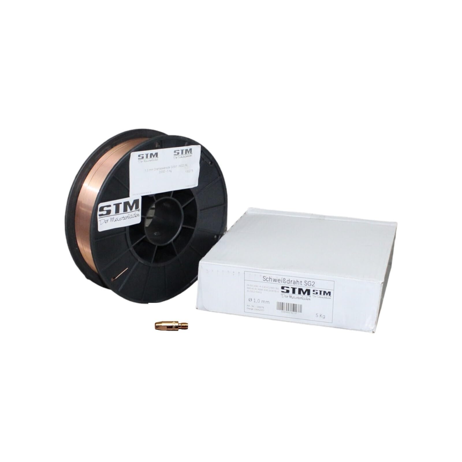 5 Kg Lasdraad SG2 1.0 Mm D200 - MIG/MAG Staaldraad G3Si1 Voor Ongelegeerd Staal