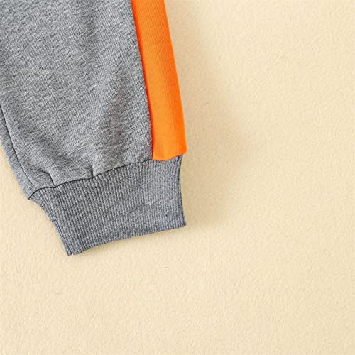 Toddler Boys Pull-on Sweatpants Elastic Long Joggers Pants with Pocket Street Hip Hop Pants Boy 's Clothes4