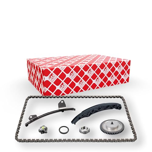 Kit de cadena de distribución Febi 109156 para árbol de levas con rieles guía de distribución