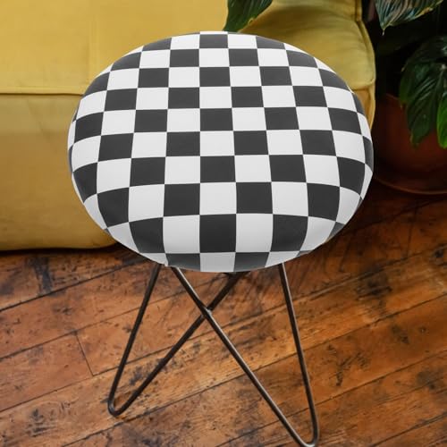 Asiento de repuesto elegante con acabado de PU redondo para taburetes 7