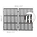 onlyfire Cast Iron Cooking Grates for Weber Spirit I & II 300 Series Gas Grills, Spirit 400 Series, Spirit 700, Genesis Silver B/C, BBQ Replacement Grill Grate Fits Weber 7638/7639, 2 Pcs