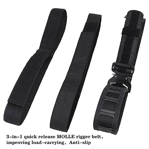 Quick Release Tactical Web Belt with Inner Belt for Men3