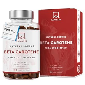 AAVALABS Beta Carotin 25000 IE Kapseln 180 Stück