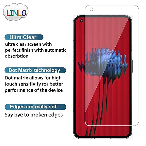Image of Tempered Glass Screen Protector Compatible for Nothing Phone 1 5G with Full Screen Coverage; Except Edges and Easy Installation Kit(Transparent), Pack of 1