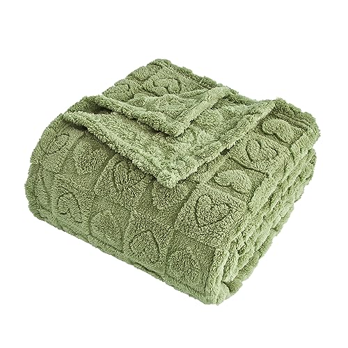 FY FIBER HOUSE Throw Blankets with Heart Checkered,Soft Warm Blankets for Lover Mom Father Gifts… – Ansicht 1