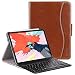 Produktbild ZtotopCase Tastatur Hülle für iPad Pro 12.9 2018(3. Generation),Premium Leder Abnehmbare Bluetooth Tastatur Automatische Schlaf/Wach Schutzhülle für iPad Pro 12.9 Zoll 2018 Tablet(Braun)