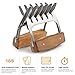 1Easylife Metal Meat Shredder Claws, 18/8 Stainless Steel Meat Forks with Wooden Handle for Shredding, Pulling, Handing, Lifting & Serving Pork, Turkey, Chicken, Brisket