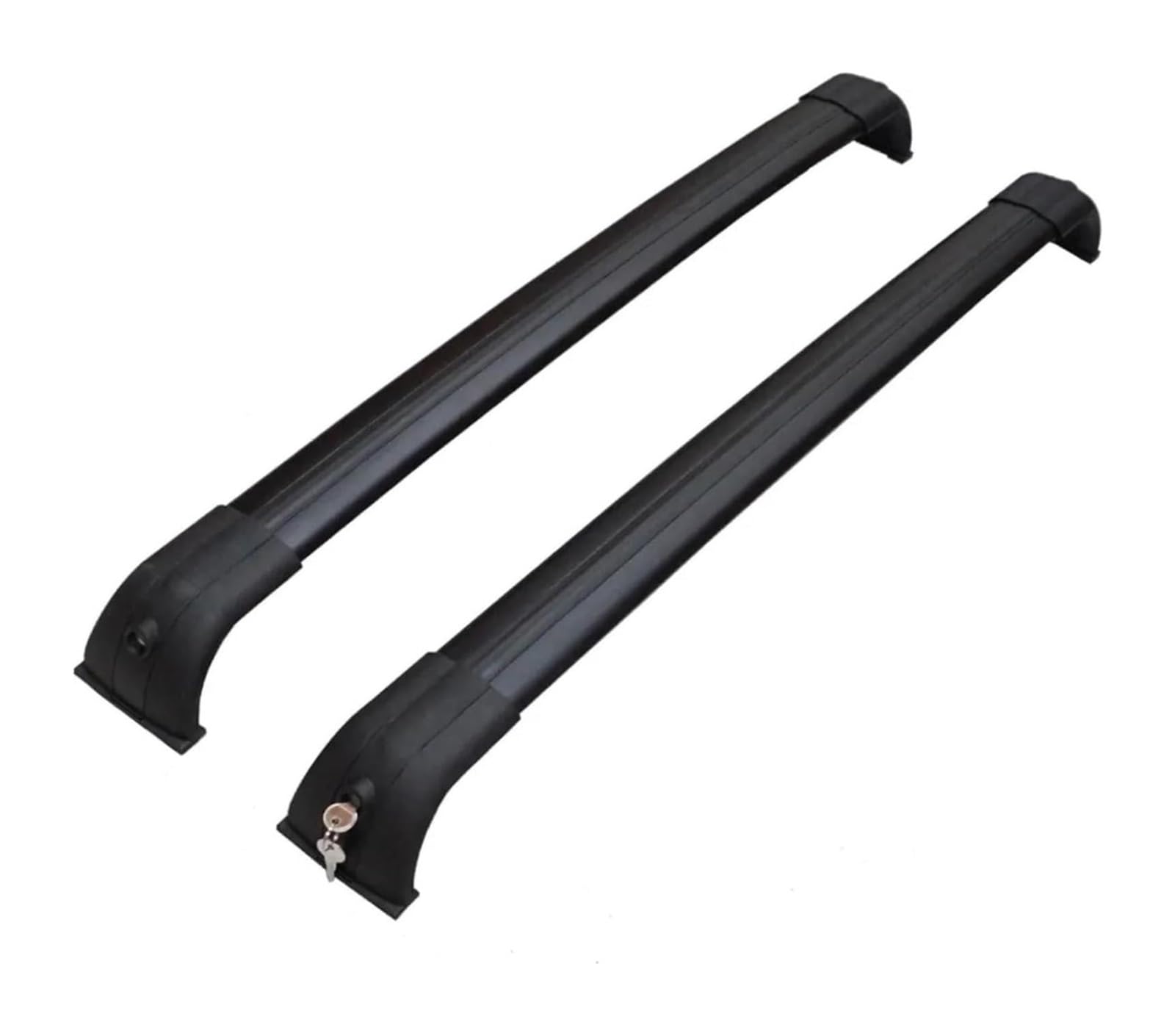 Portaequipajes Transversales para Land para Rover para Discovery 3 4 Barras Laterales Transversales Aleación Aluminio para Coche Portaequipajes Techo con Cerradura 2 Unidades(Type A)