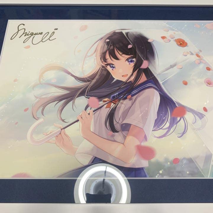 しぐれうい複製原画直筆サイン入り