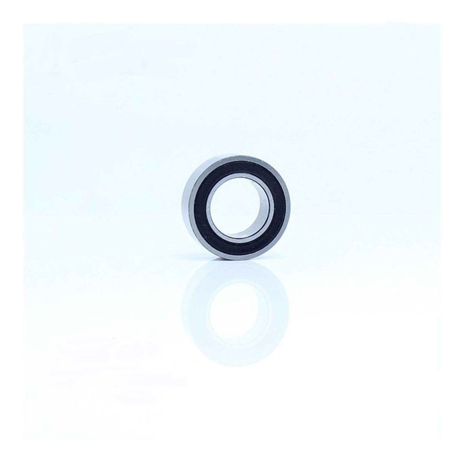 ZBJGBUIA 63801 3801 RS 3801-2RS Hybrid Ceramic Bearing 1 PC Double Row Sealed Angular Contact Si3N4 Ball Bearings 12 * 21 7 mm