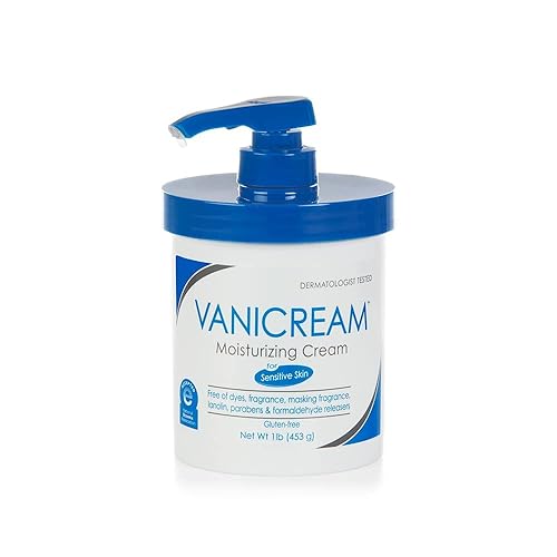Vanicream Crema hidratante para pieles sensibles 16 oz (paquete de 12)