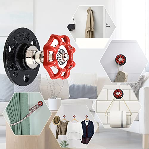 Sumnacon-3-Pcs-Industrial-Pipe-Coat-Hook-Racks-Heavy-Duty-Rustic-Hat-Robe-Towel-Holder-Hanger-Wall-Mounted-Clothing-Racks-with-Hardware-for-Home-Office-Electroplated-Black-Finish Sumnacon 3 Pcs Industrial Pipe Coat Hook Racks Heavy Duty Rustic Hat Robe Towel Holder Hanger Wall Mounted Clothing Racks with Hardware for Home Office Electroplated Black Finish