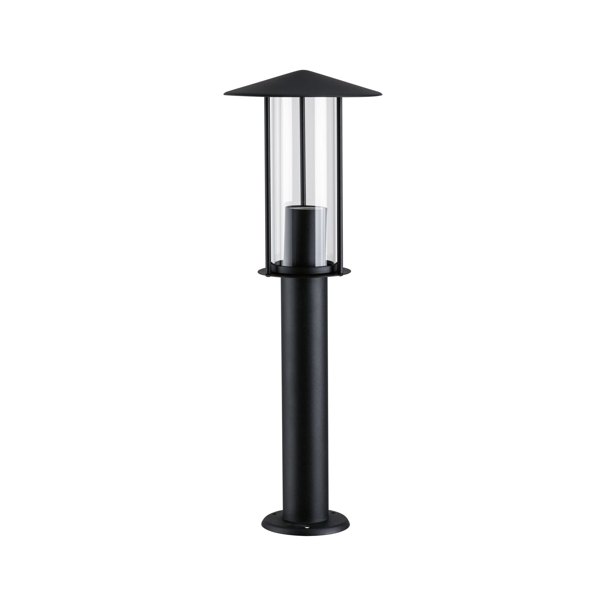 Paulmann 94737 oprawa zewnętrzna LED oprawa słupk. Classic przyjazna owadom IP44 500mm 2200K 4,3W 420lm 230V Czarny E27 metal złote św. słupek ogrod.