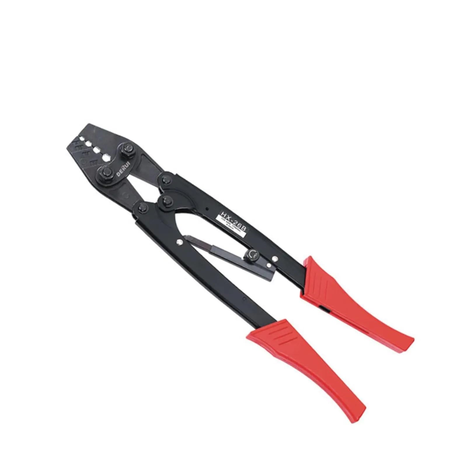 Alicates for engarzar con trinquete Tipo Hexagonal, terminales no aislados, 10-3AWG, 6-25mm2