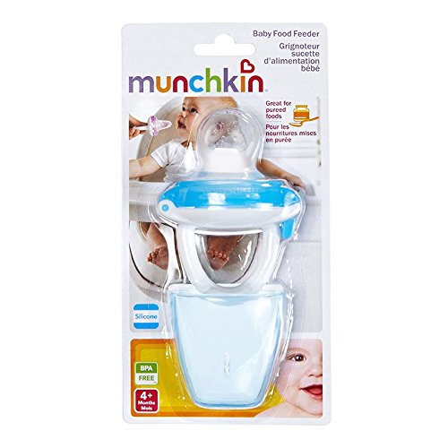 munchkin silicone baby food feeder