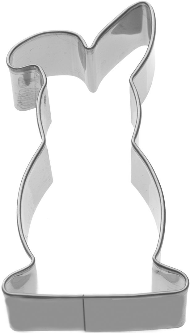 Birkmann 1010691810 Cookie Cutter Rabbit Floppy Ear, Plastic, Grey, 5 x 3 x 2 cm, 8,5 cm, Gray