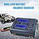 VOANZO Lipo Battery Balance Charger RC-Ladegerät AC/DC-Eingang Zwei Ladeanschlüsse Einstellbare Ladeleistung Kompatibel mit 1-6S LiPo-Akkus für 1/10 RC Car Drone