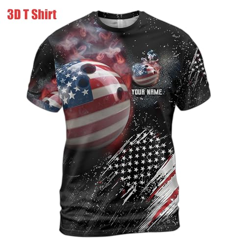 SHAANT Personalized Bowling Shirts for Men, Women, Custom Name Bowling Jerseys for Team, Retro Vintage Hawaii for Bowlers3